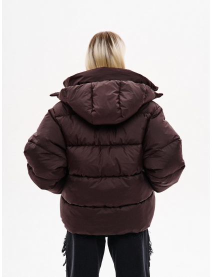 Картинка Пуховик коричневий